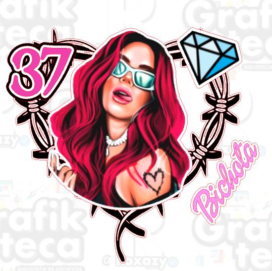 Arquivo de Corte Topo de Bolo Karol G