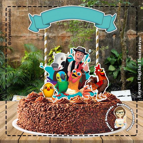 Arquivo de corte topo de bolo Zenon