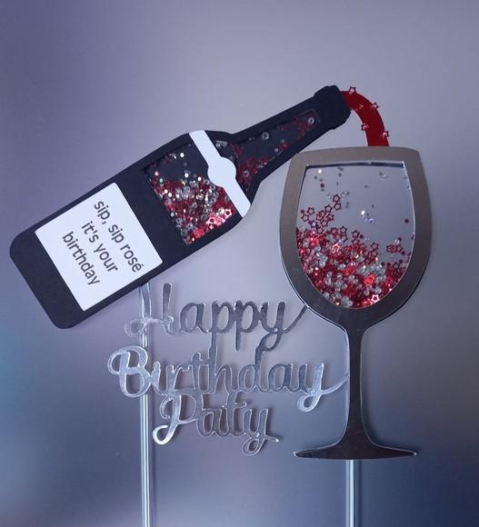 Arquivo de corte topo de bolo vinho