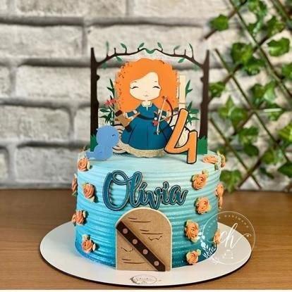 Arquivo de corte topo de bolo valente