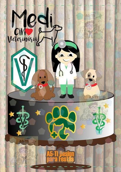 Arquivo de corte topo de bolo veterinário