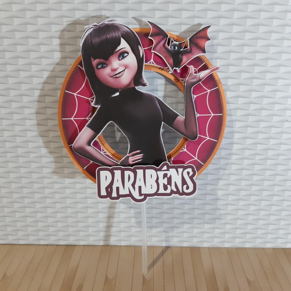 Arquivo de corte topo de bolo Hotel transilvania