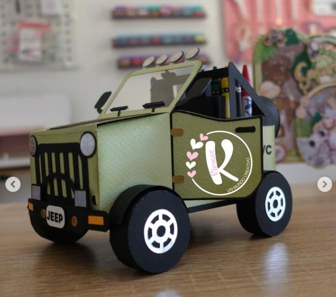 Arquivo de corte topo de bolo Jipe