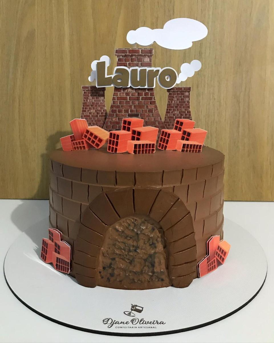 Arquivo de corte topo de bolo Olaria