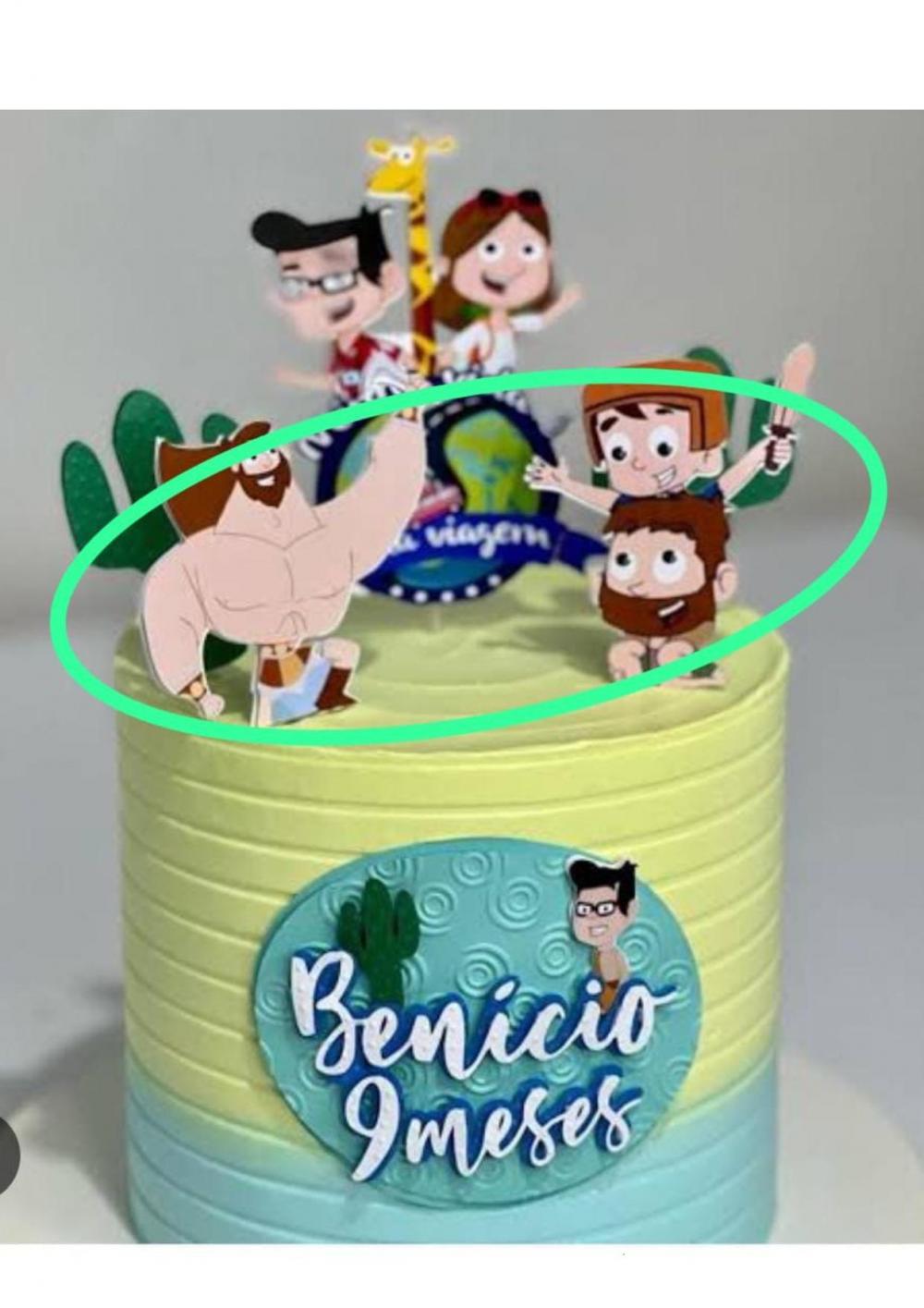 Arquivo de corte Topo de bolo nabuco maluco