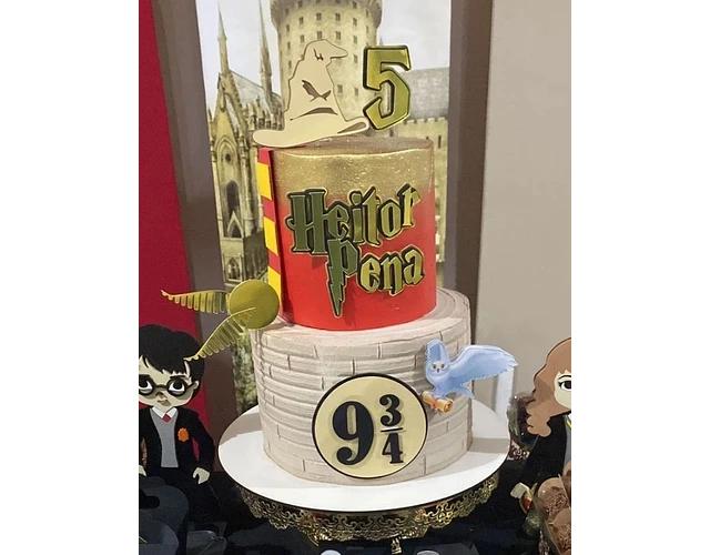 Arquivo de corte topo de bolo harry Potter