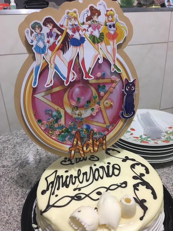 Arquivo de corte topo de bolo Sailor Moon