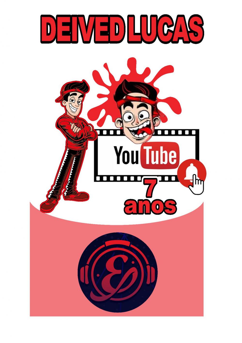 Arquivo de corte topo de bolo Enaldinho