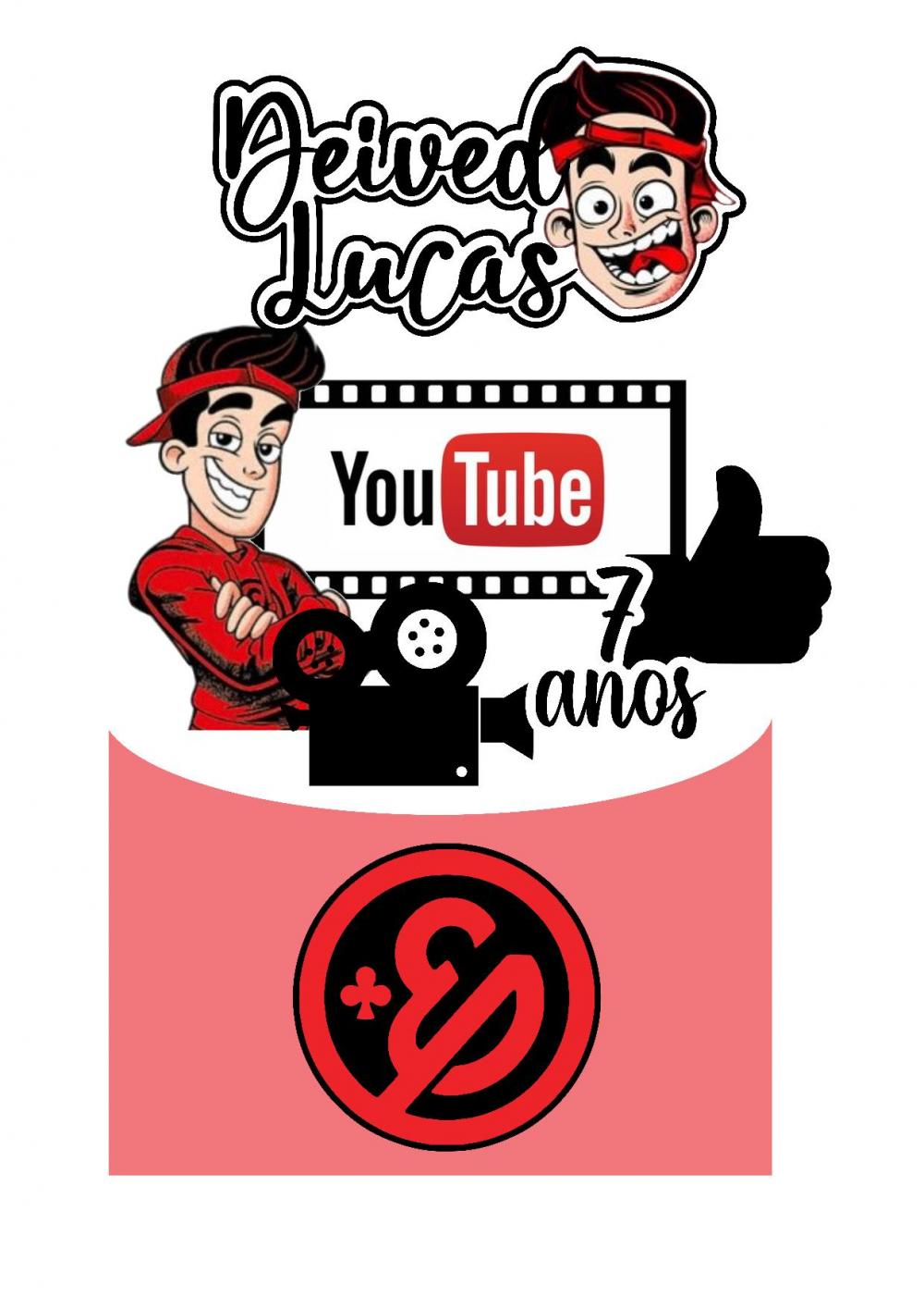 Arquivo de corte topo de bolo Enaldinho