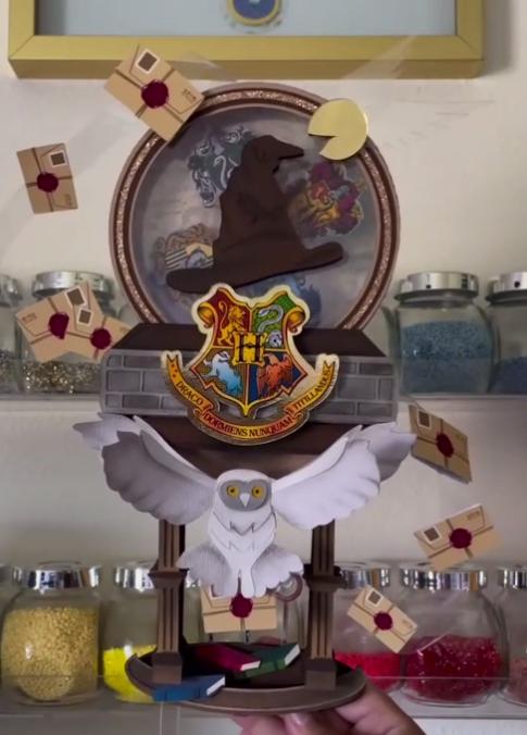 Arquivo de corte topo de bolo harry Potter