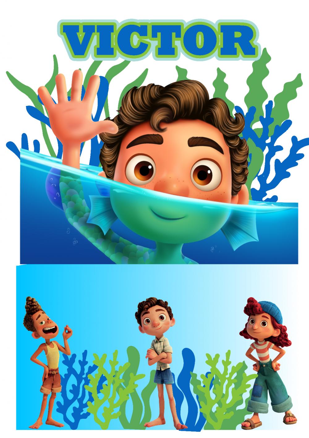 Arquivo de corte topo de bolo Luca