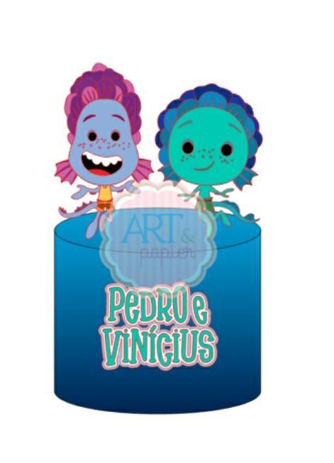 Arquivo de corte topo de bolo Luca