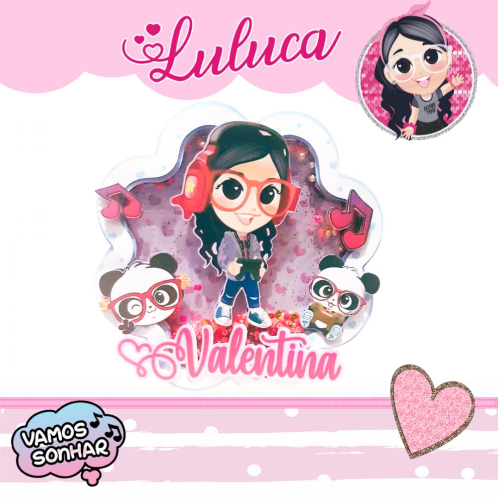 Arquivo de corte topo de bolo Luluca