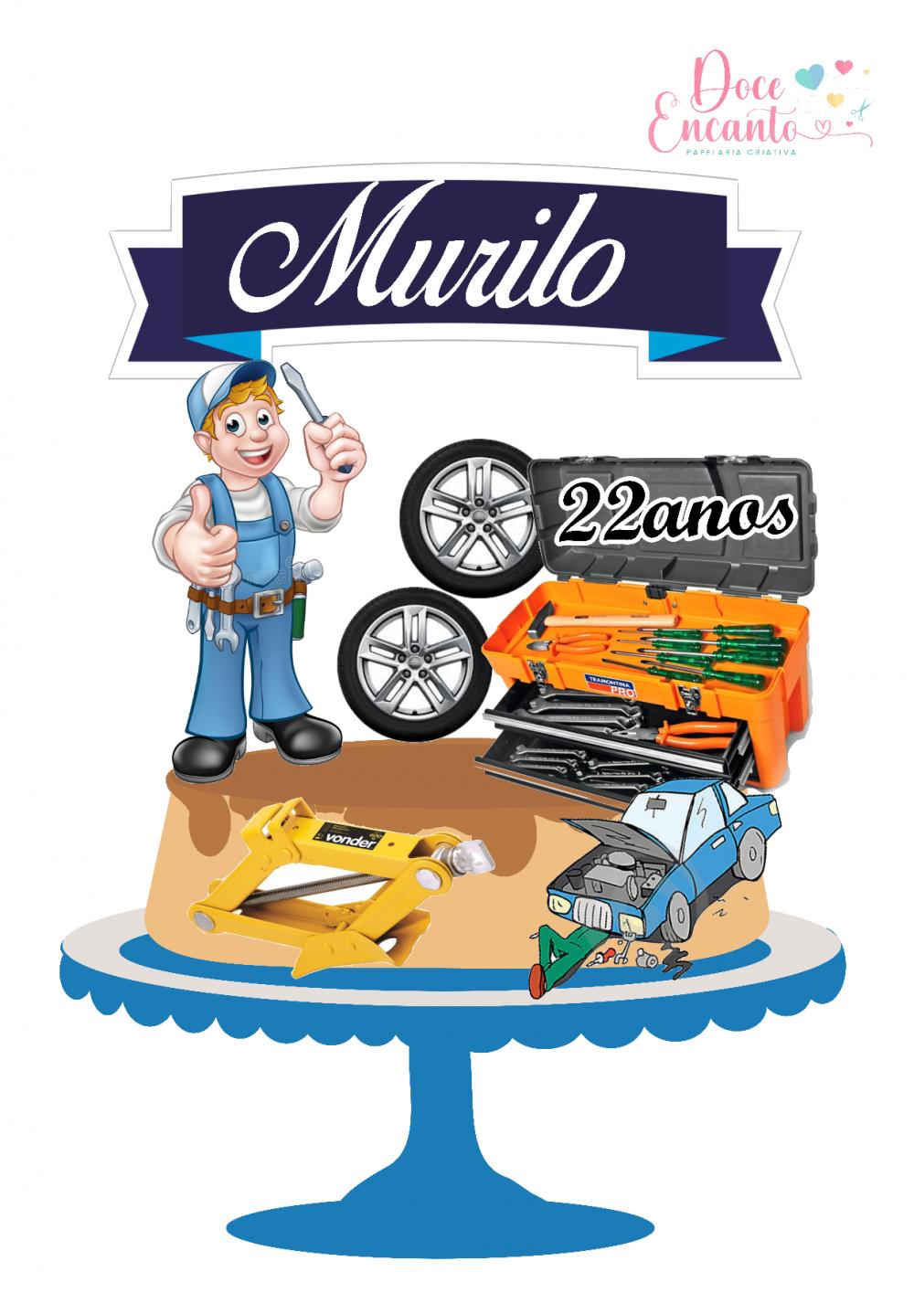 Arquivo de corte topo de bolo mecanico