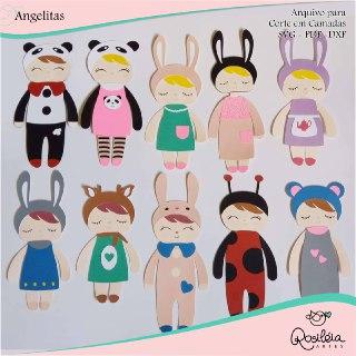 Arquivo de corte topo de bolo Metoo Doll