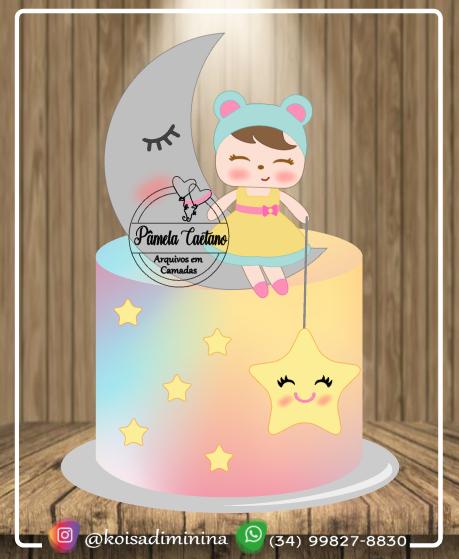 Arquivo de corte topo de bolo Metoo Doll