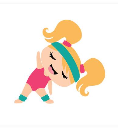 Arquivo de corte topo de bolo Ginástica