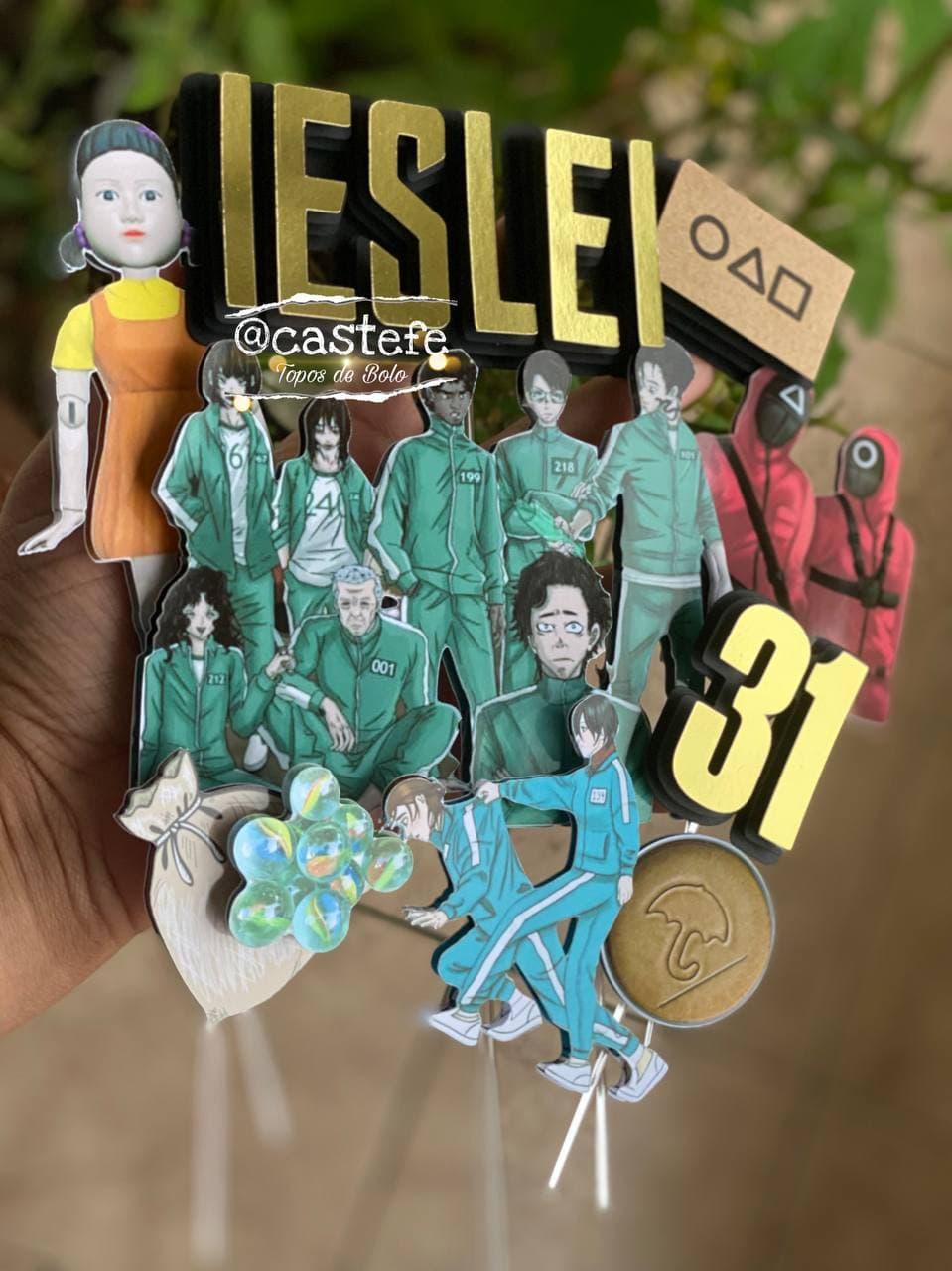 Topo de Bolo Round 6