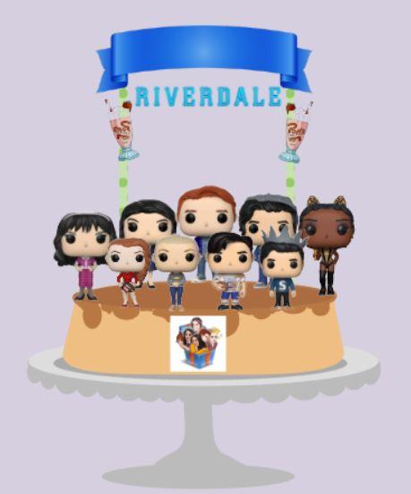 Arquivo de corte topo de bolo Riverdale