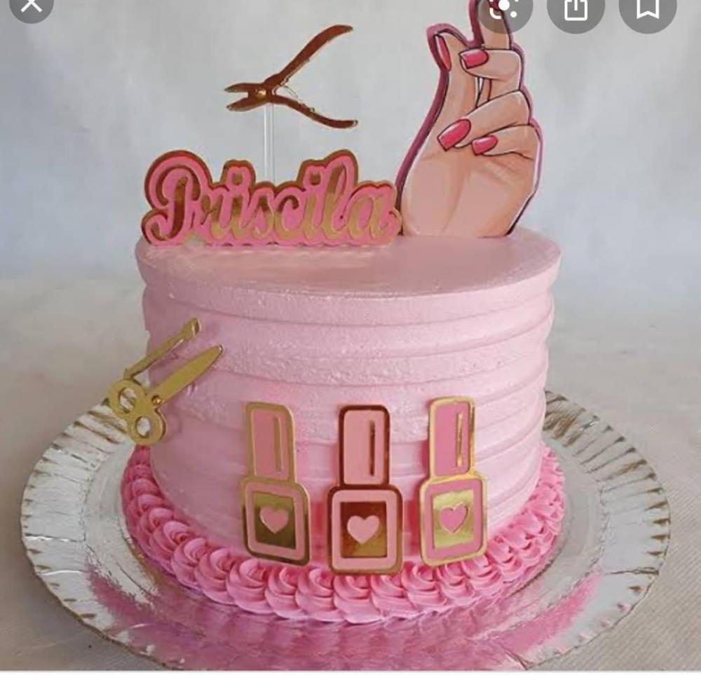 Arquivo de corte topo de bolo manicure