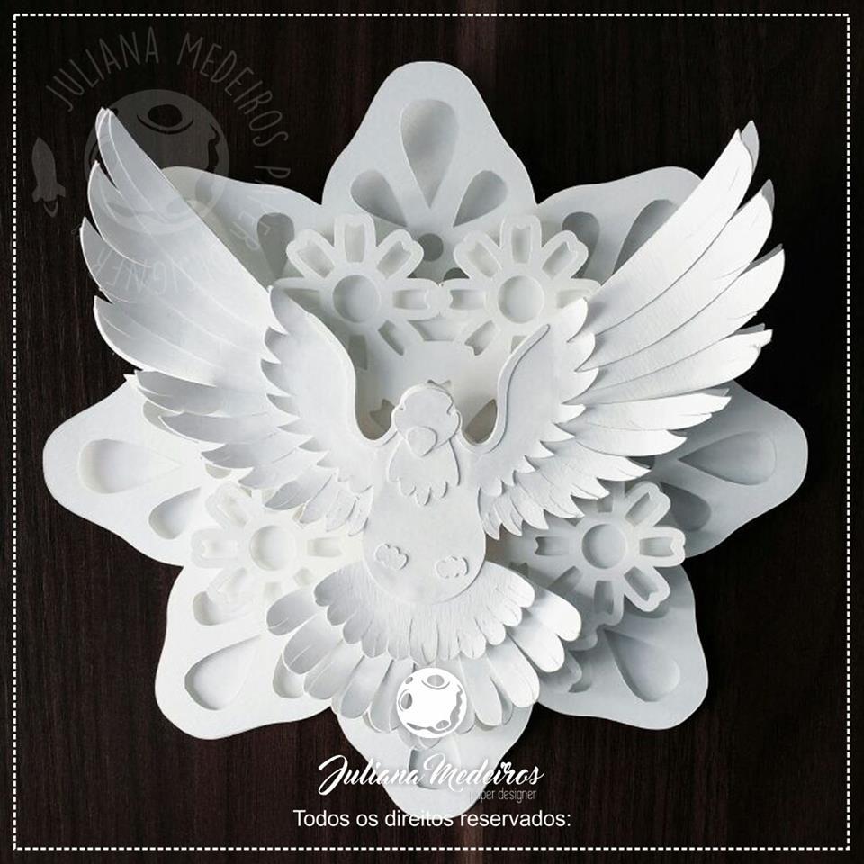 Arquivo de corte topo de bolo Espirito Santo