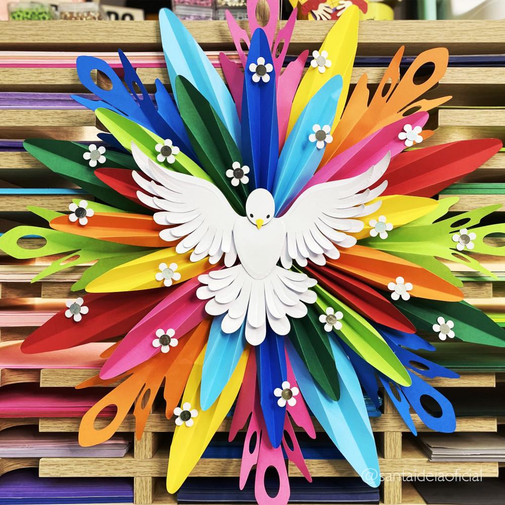 Arquivo de corte topo de bolo Espirito Santo