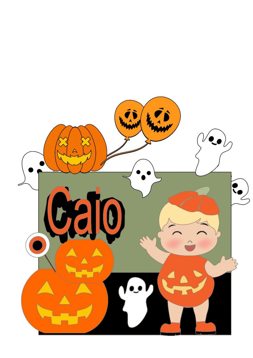 Arquivo de corte topo de bolo halloween