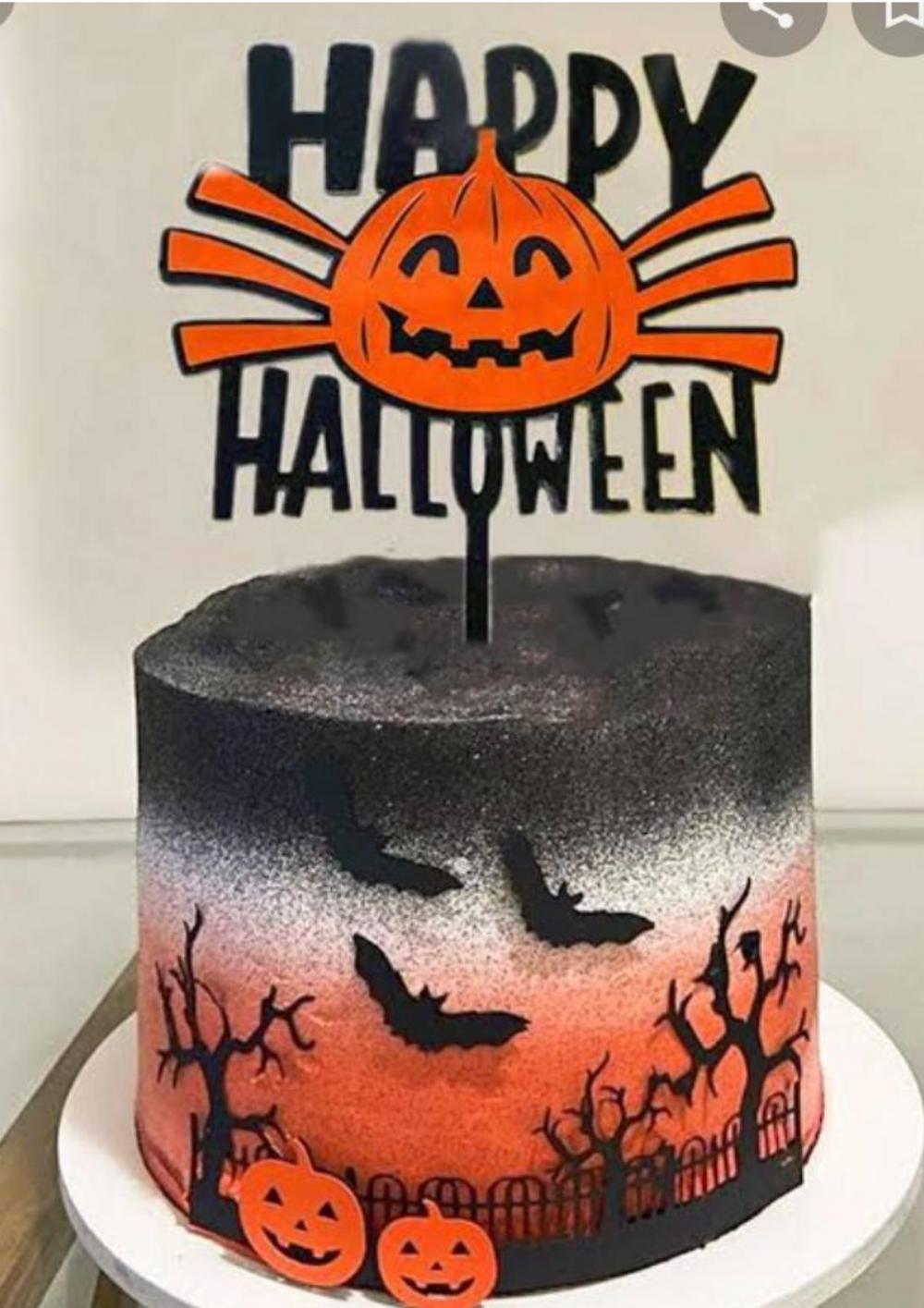 Arquivo de corte topo de bolo halloween