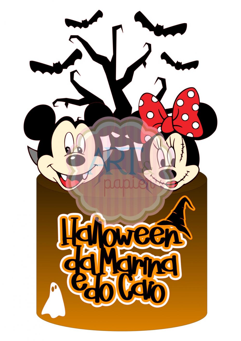 Arquivo de corte topo de bolo halloween