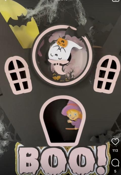 Arquivo de corte topo de bolo halloween