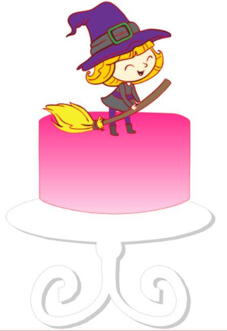 Arquivo de corte topo de bolo halloween