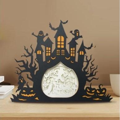 Arquivo de corte topo de bolo halloween