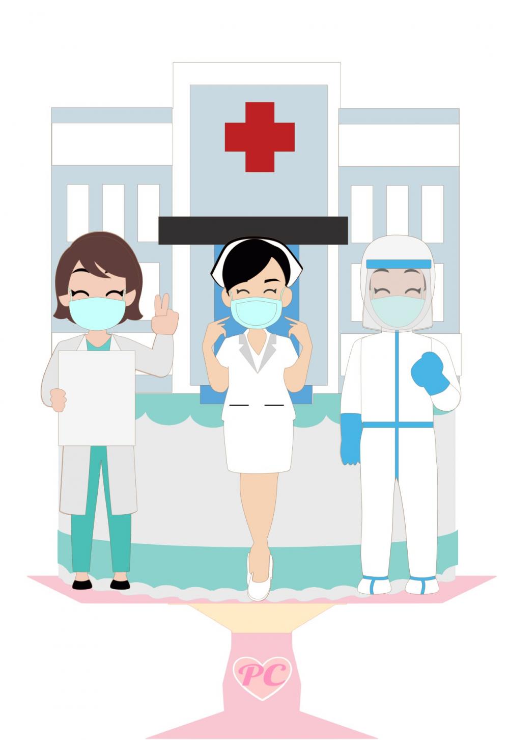 Arquivo de corte topo de bolo Enfermagem