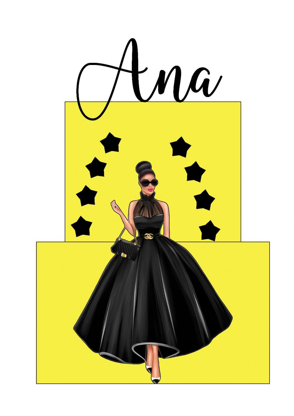 Arquivo de corte topo de bolo Mulher