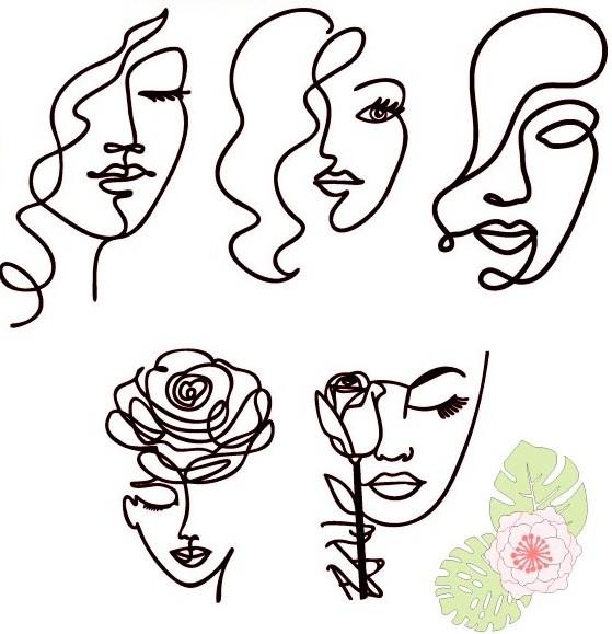 Arquivo de corte topo de bolo Mulher