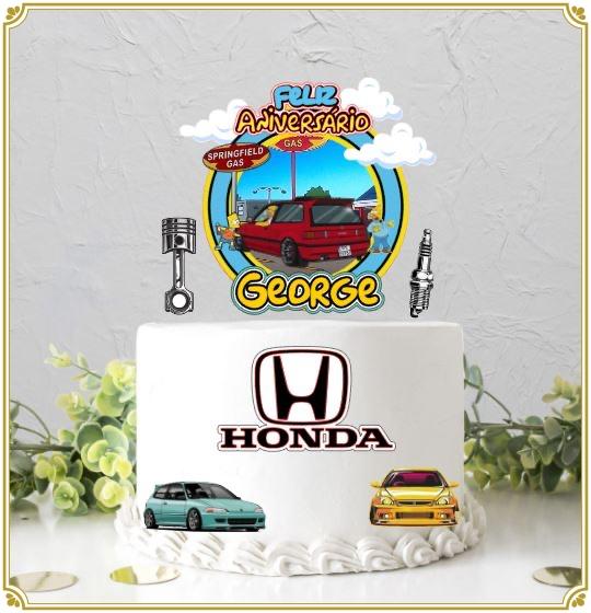 Arquivo de corte topo de bolo Simpsons