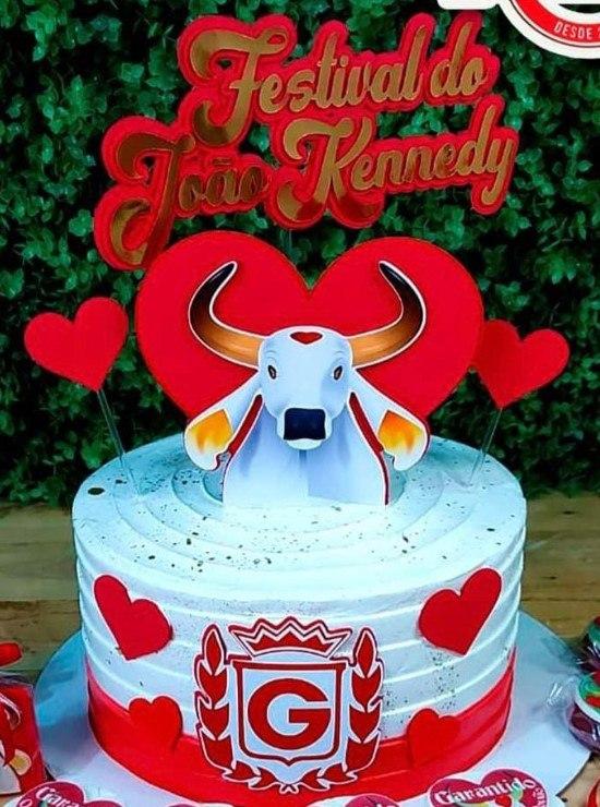 Arquivo de corte Topo de Bolo Boi Garantido