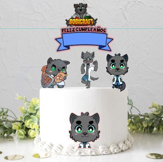 Arquivo de corte topo de bolo Bobycraft