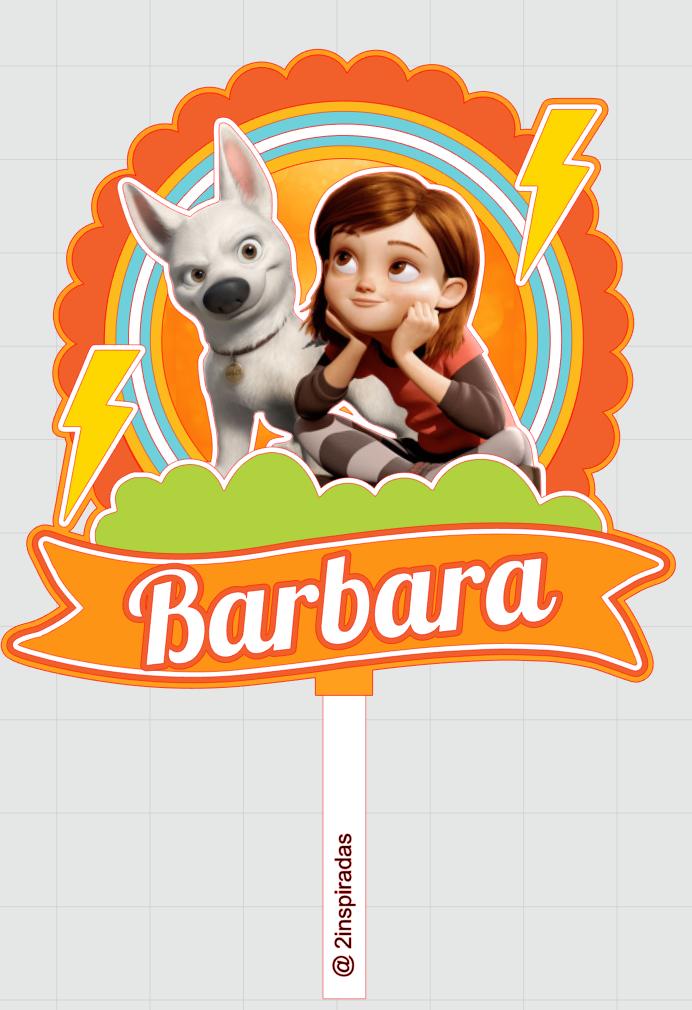 Arquivo de corte topo de bolo Bolt