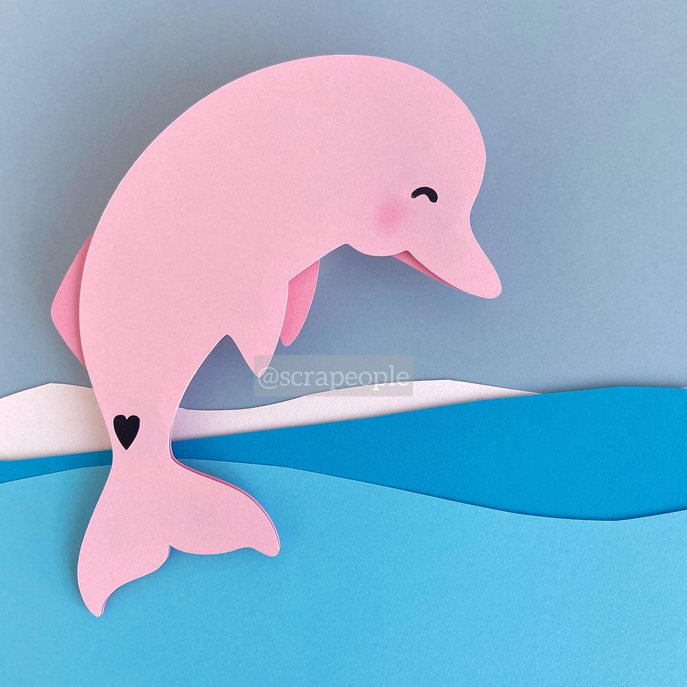 Arquivo de corte topo de bolo Boto cor de rosa