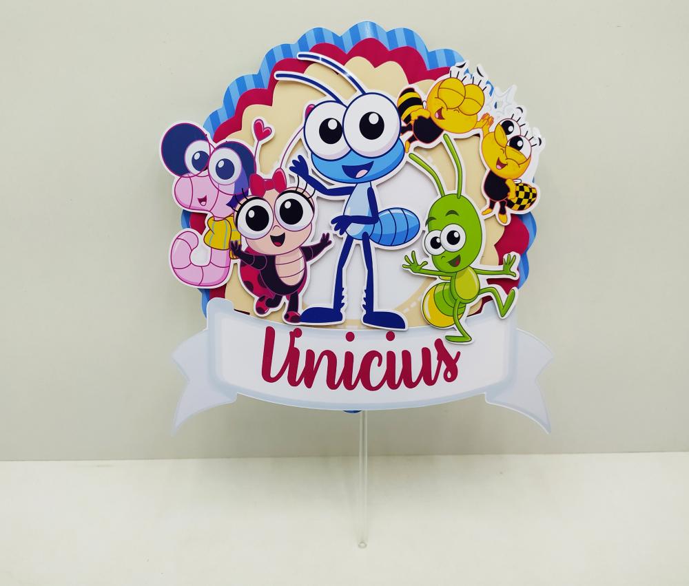 Arquivo de corte topo de bolo Bob Zoom