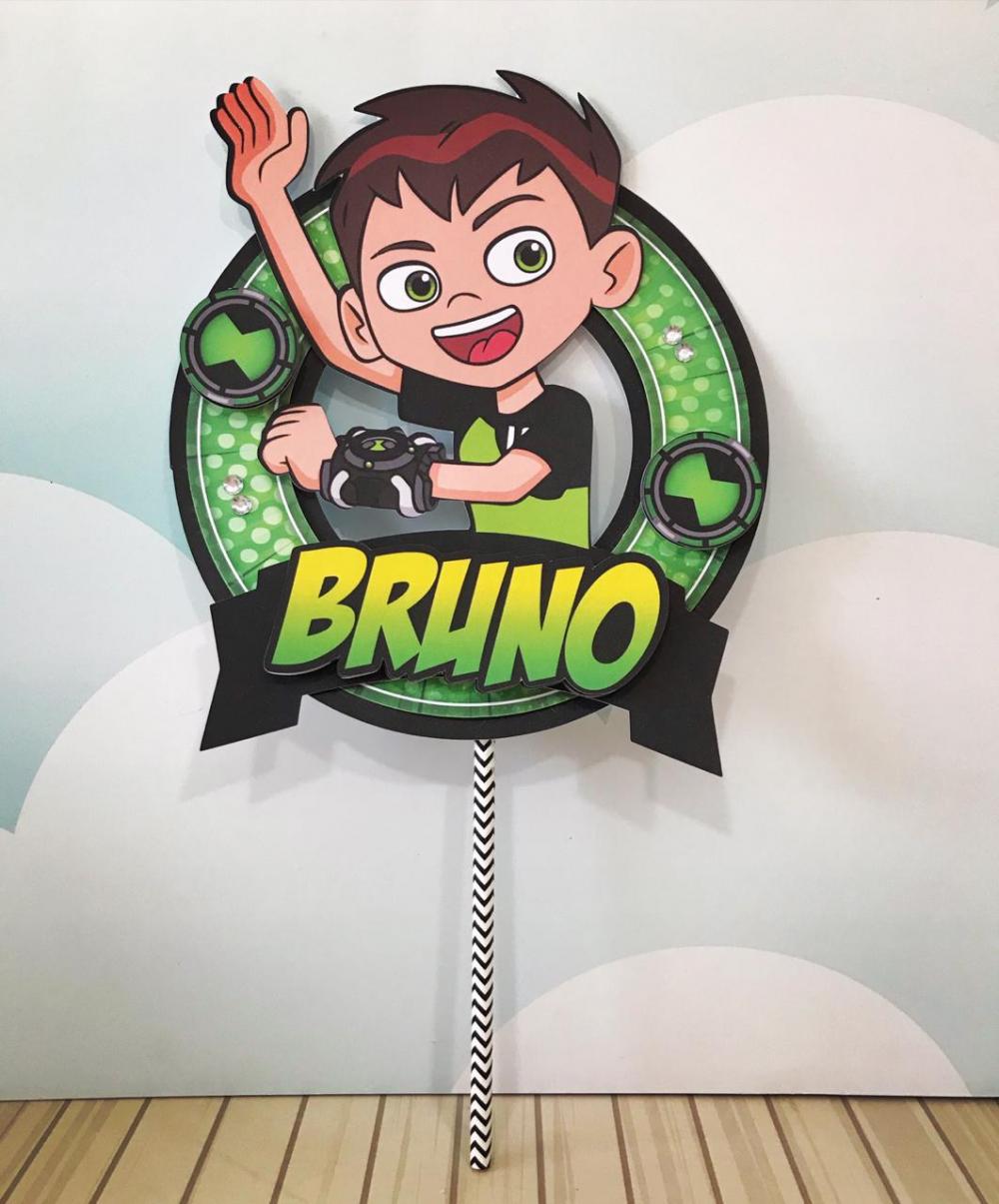 Arquivo de corte topo de bolo Ben 10