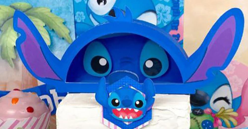 Arquivo de corte topo de bolo Stitch