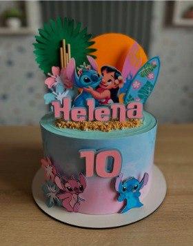 Arquivo de corte topo de bolo Stitch