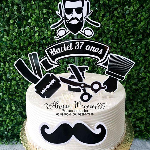 Arquivo de corte topo de bolo Bigode