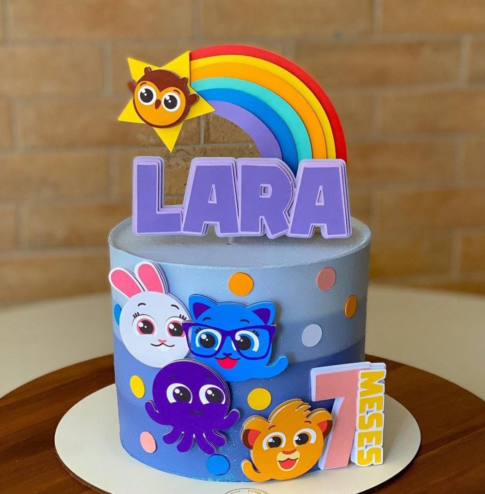 Arquivo de corte topo de bolo Bolofofo