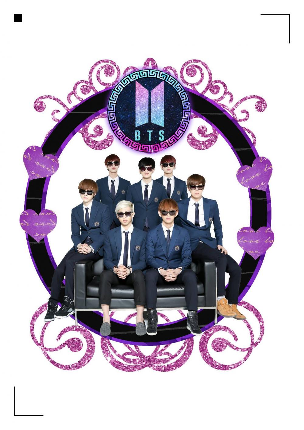 Arquivo de corte topo de bolo BTS