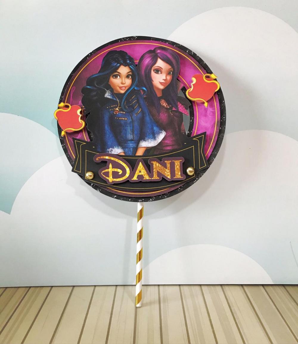 Arquivo de corte topo de bolo descendentes