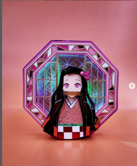 Arquivo de corte topo de bolo Demon Slayer