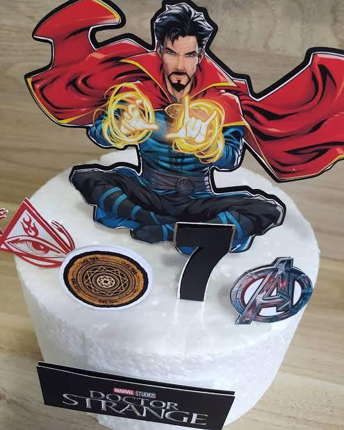 Arquivo de corte Topo de Bolo Dr Estranho